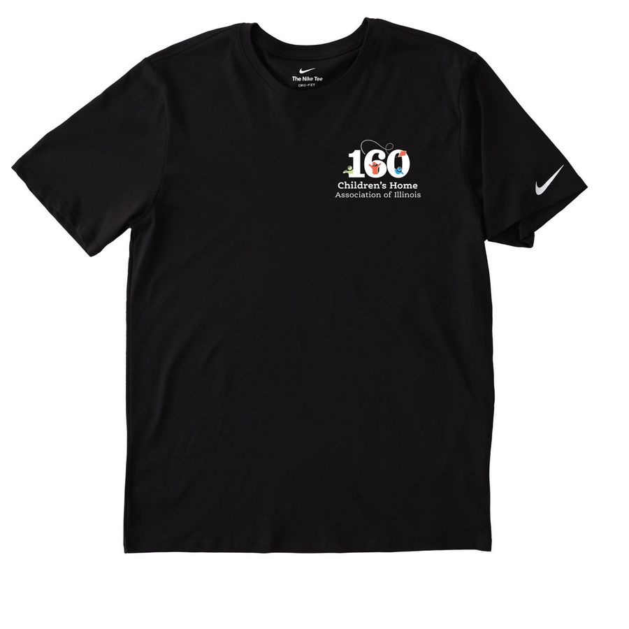 160 Logo Professional Activewear, a Black Nike Dri-FIT Jersey Blend Performance Tee