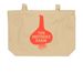 Ten Mothers Farm Tote, a Oyster Large Organic Cotton Tote Bag