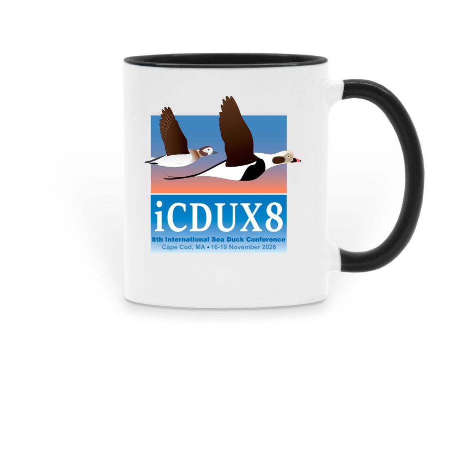 iCDUX8: Coffee mugs, a Black Two-Tone Ceramic Mug