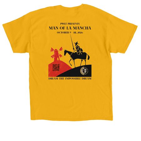 PWLT Man of La Mancha, a Gold Classic Unisex Tee