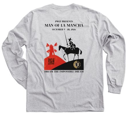 PWLT Man of La Mancha, a Sport Grey Classic Long Sleeve Tee