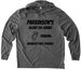 Parkinson's Agent 00-Shake, a Aluminum Grey Allmade Eco Triblend Hoodie Tee