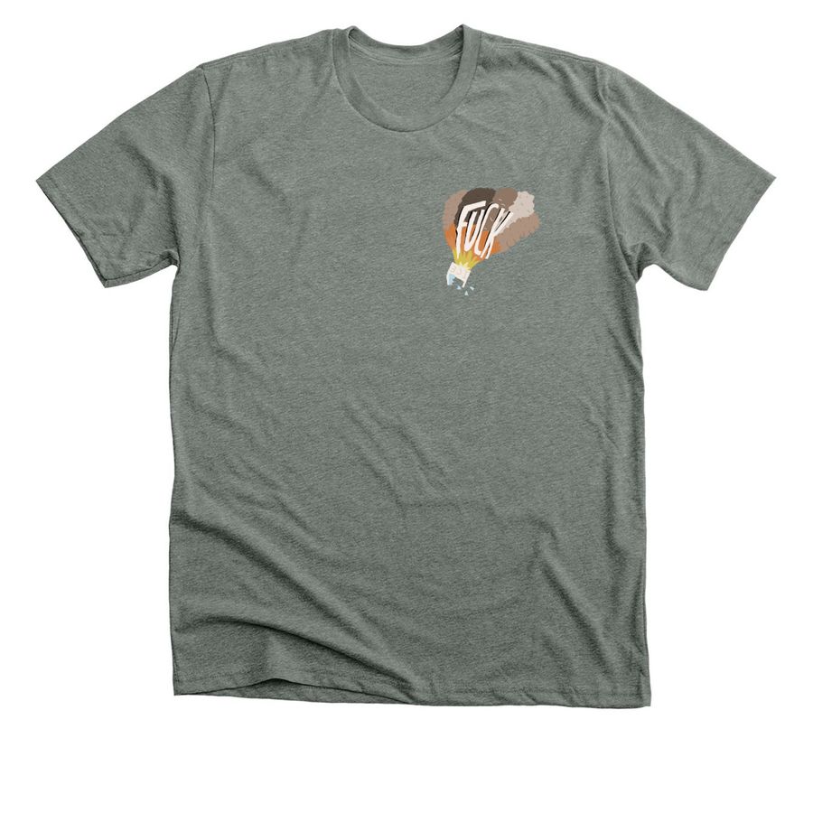 Fuck ICE, a Deep Heather Premium Unisex Tee
