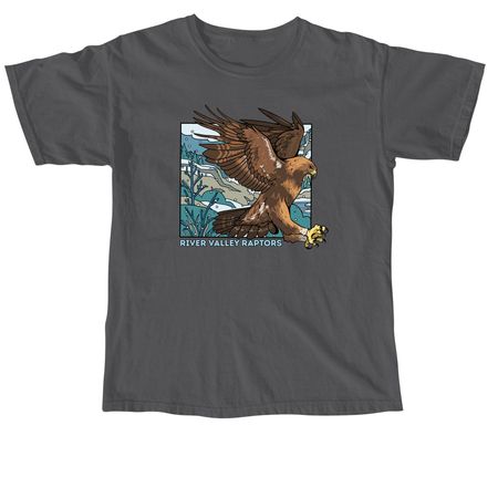 Valley Snowdrift: Golden Eagle, a Pepper Comfort Colors Unisex Tee