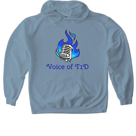 44th Annual Beat the Bridge - BreakthroughT1D, a Stone Blue Gildan Softstyle Pullover Hoodie