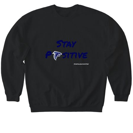 Envy Simmons for Miss Falcon - Mental Health, a Black Softstyle Crewneck Sweatshirt