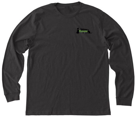 Rescue Love Repeat, a Dark Grey Heather Premium Long Sleeve Tee