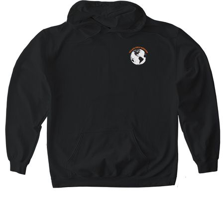 Village Missions, a Black Gildan Softstyle Pullover Hoodie