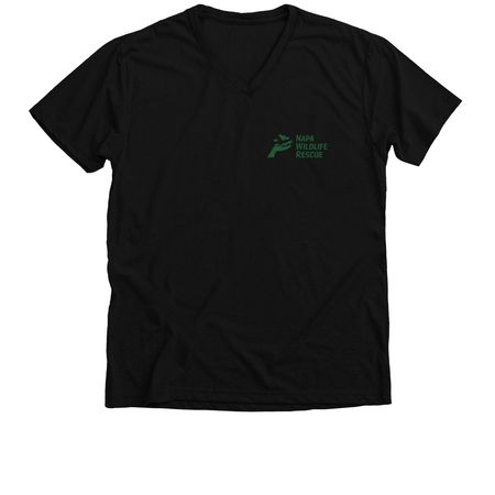 Classic Wildlife&nbsp;, a Solid Black Blend Premium V-Neck Tee