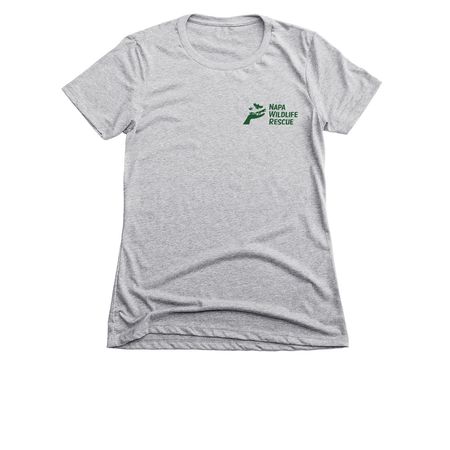 Classic Wildlife&nbsp;, a Dark Heather Grey Women's Slim Fit Tee