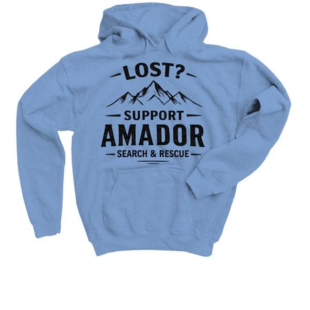 Lost? T-Shirt, one-sided, a Carolina Blue Youth Pullover Hoodie