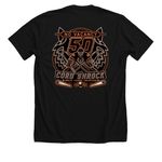 Cords Merch, a Solid Black Blend Premium Unisex Tee (back-view)