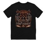 Cords Merch, a Deep Black Allmade Youth Eco Triblend Tee (back-view)