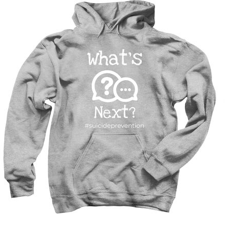 What's Next?, a Sport Grey Pullover Hoodie