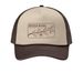 Heritage Oak Trucker, a Stone/ Coffee Bean Printed Foam Trucker Hat