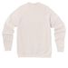 The Foundation Collection, a Heather Dust Premium Raglan Crewneck Sweatshirt (back-view)