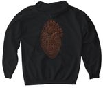 Emmaus Hoodies, a Black Gildan Softstyle Pullover Hoodie (back-view)