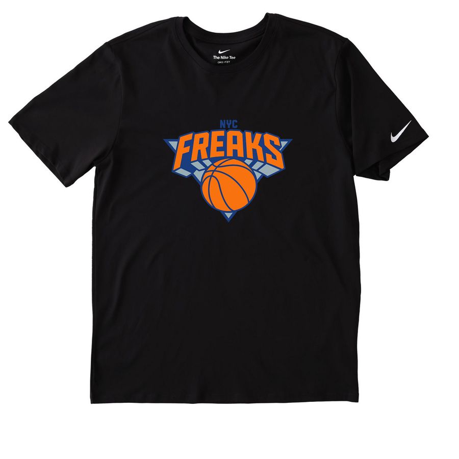 Freaks Five - Activewear, a Black Nike Dri-FIT Jersey Blend Performance Tee