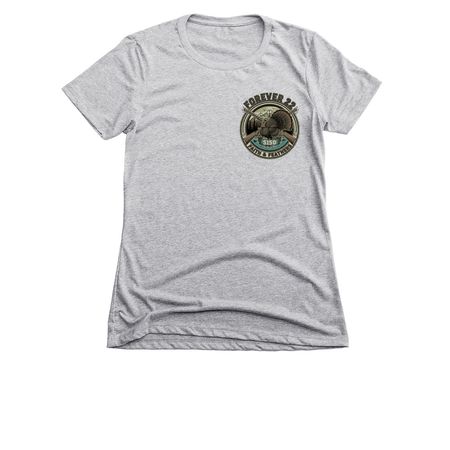 Logan Till Memorial????, a Dark Heather Grey Women's Slim Fit Tee