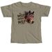 The Wild In Me Honors The Wild In You, a Sandstone Comfort Colors Unisex Tee