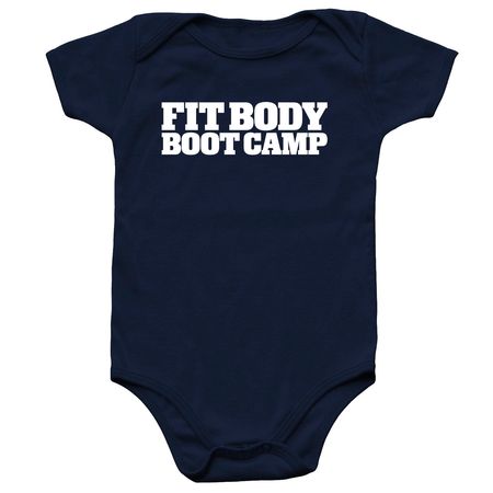 Boot Camp Baby, a Navy Infant Onesie