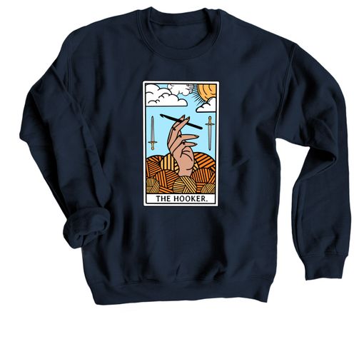 The Original Tarot Hooker Gear Navy Sweatshirt