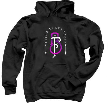 Basic Witch, a Black Pullover Hoodie