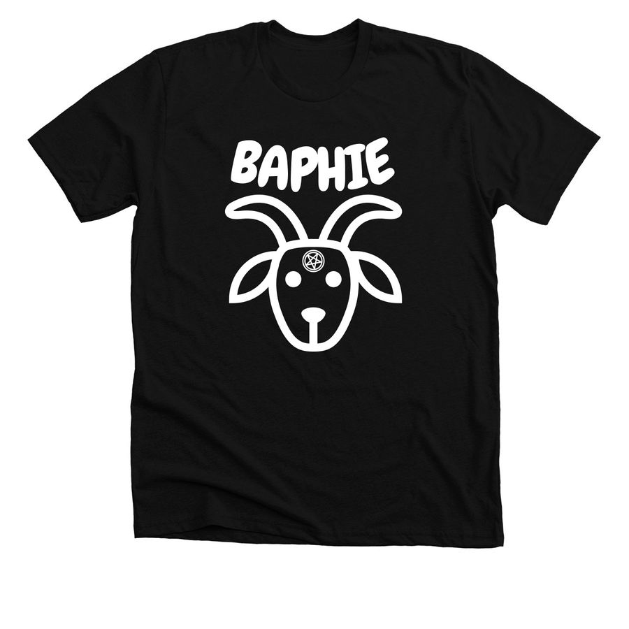 Baphie merch!, a Solid Black Blend Premium Unisex Tee