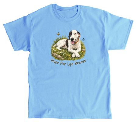 Meet Pearl, a Carolina Blue Classic Unisex Tee