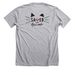 Cats > Humans, a Athletic Heather Premium Unisex Tee (back-view)