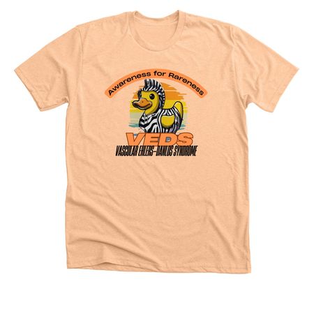2025 Adventuresinlove4Andie Memorial Event, a Heather Peach Premium Unisex Tee