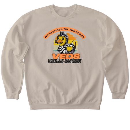 2025 Adventuresinlove4Andie Memorial Event, a Sand Softstyle Crewneck Sweatshirt