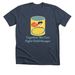 Support the Food Bank's Backpack Program, a Heather Midnight Navy Premium Unisex Tee