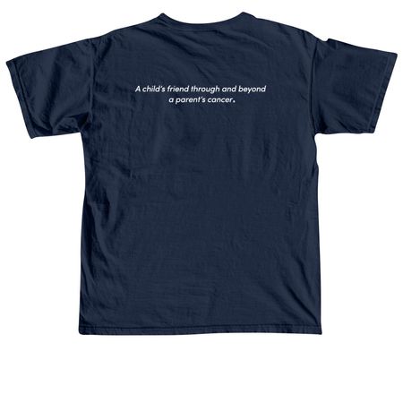 Kesem Alumni T-Shirt, a True Navy Comfort Colors Unisex Tee (back-view)