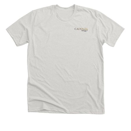 Cadenza New Logo Shirt, a Heather Cement Premium Unisex Tee