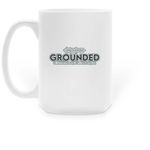 DO YOUR F*ING JOB SCRIBBLE MUG, a White Large Coffee Mug (back-view)
