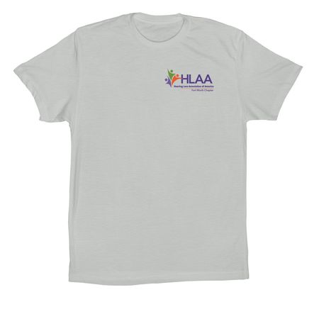 HLAA Fort Worth, a Silver Premium Cotton Tee