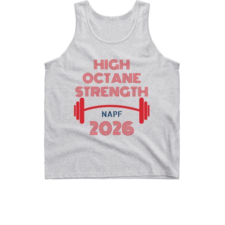 High Octane Strength, a Sport Grey Classic Unisex Tank Top