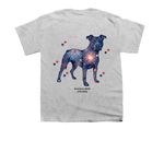 4th of July&nbsp;, a Sport Grey Youth Unisex Tee (back-view)