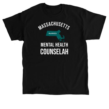 MA Mental Health Counselah, a Black Classic Unisex Tee