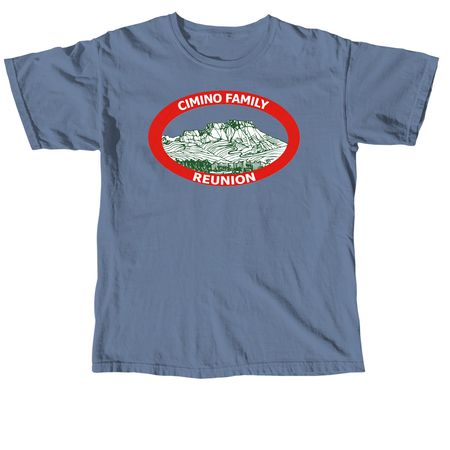 Cimino Family Reunion - Fishers Peak&nbsp;, a Blue Jean Comfort Colors Unisex Tee