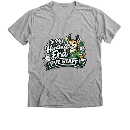 Tops - STAFF 'Herding Era'&nbsp;, a Athletic Heather Premium V-Neck Tee
