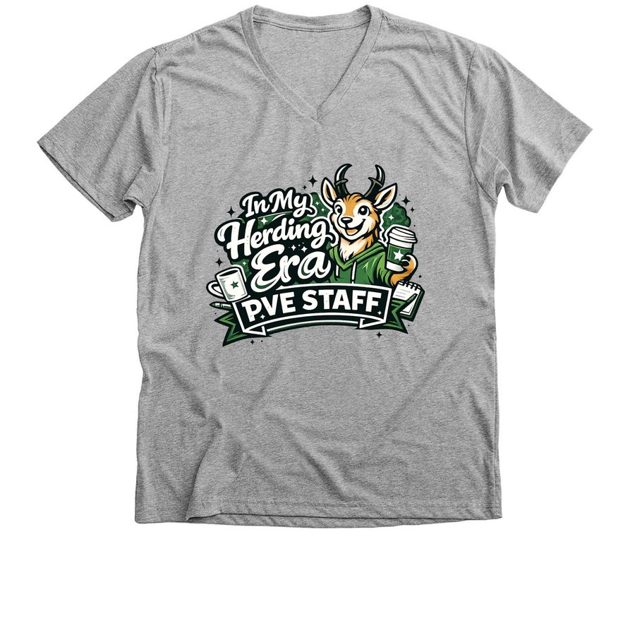 Tops - STAFF 'Herding Era'&nbsp;, a Athletic Heather Premium V-Neck Tee