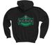 Fancy Back Hoodies, a Black Youth Pullover Hoodie (back-view)