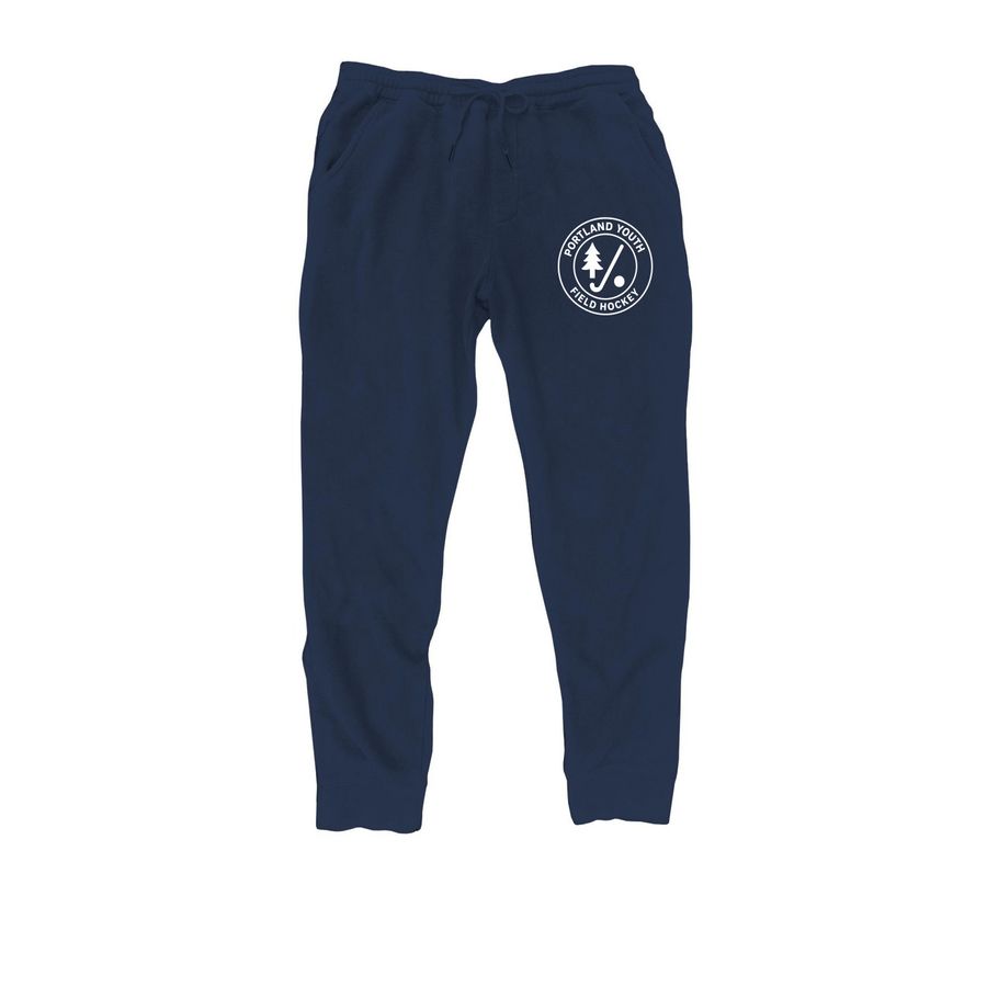 PYFH Joggers, a Classic Navy Midweight Fleece Joggers