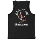 Adaptive Racing&nbsp;, a Deep Black Allmade Eco Triblend Tank (back-view)