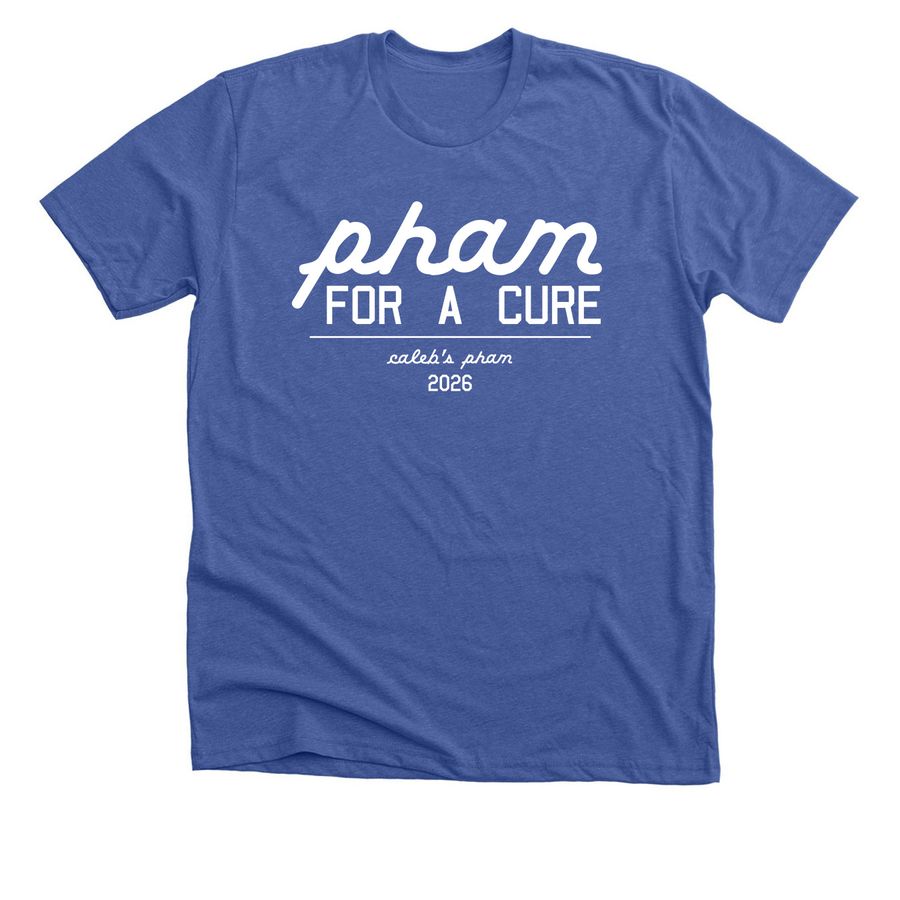 Caleb's Pham Team Shirt, a Solid True Royal Premium Unisex Tee