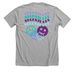 Wellstar Smiley, a Athletic Heather Premium Unisex Tee (back-view)