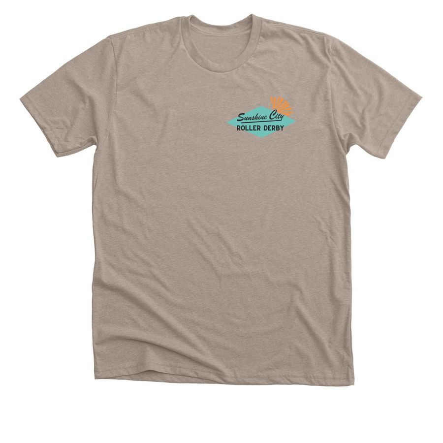 Sent My Derby League To...Retro, a Heather Stone Premium Unisex Tee