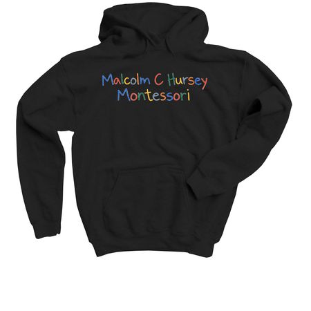Colorful Name, a Black Youth Pullover Hoodie